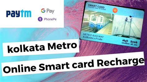 kolkata metro smart card facility|metro smart card recharge online.